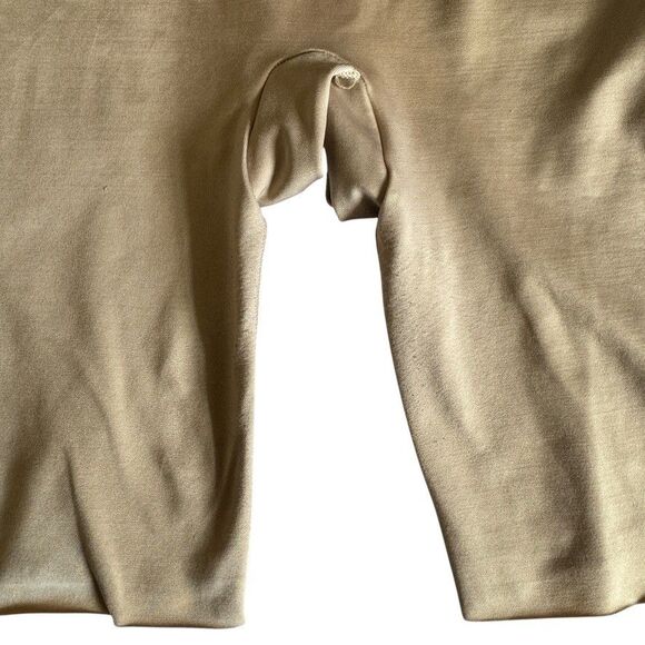 Spanx Slimplicity Open-Bust Mid Thigh Bodysuit Size 2X Nude Shape Wear Plus Size - Picture 3 of 6